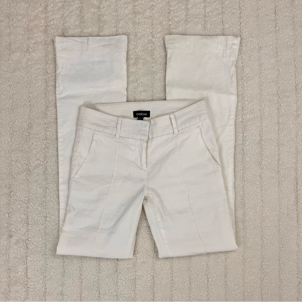 Bebe low rise bootcut pants